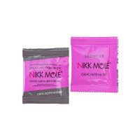 Фарба для брів та вій графіт NIKK MOLE, у саше 5 мл + 3% окислювач