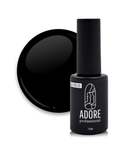 Гель-лак ADORE professional 7,5ml №335 - jetblack