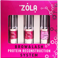 Набір для ламінування ZOLA Brow&Lash Protein Reconstruction System