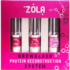 Набір для ламінування ZOLA Brow&Lash Protein Reconstruction System