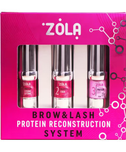 Набір для ламінування ZOLA Brow&Lash Protein Reconstruction System
