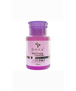 Універсальний засіб DNKa' Nail Prep & Cleanser 3 in 1, 150 мл.