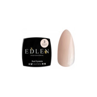 Гель моделюючий для нарощування нігтів EDLEN BUILDER GEL №3 Світлий теплий беж 30 мл