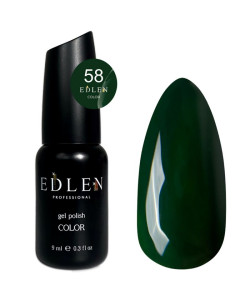 Гель-лак Edlen Color №058, 9 мл