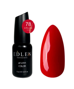 Гель-лак Edlen Color №078, 9 мл