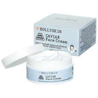 Омолоджувальний крем для обличчя з екстрактом чорної ікри HOLLYSKIN Caviar Face Cream, 50мл.