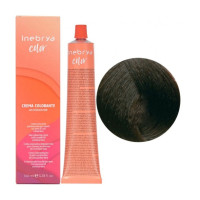 Крем-фарба для волосся Inebrya Color 6/73 темно-русий коричневий золотистий, 100 мл