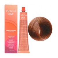 Крем-фарба для волосся Inebrya Color 7/4 русий мідний, 100 мл