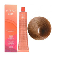 Крем-фарба для волосся Inebrya Color 7/73 русий коричнево-золотистий, 100 мл