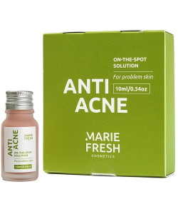 Точковий засіб проти висипань MARIE FRESH ANTI-ACNE, 10 мл.