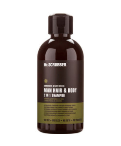 Шампунь для тіла і волосся Man Hair & Body 2 in 1 Mr.SCRUBBER, 250мл.