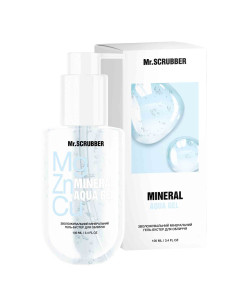 Зволожувальний мінеральний гель-бустер для обличчя Mineral Aqua Gel Mr.SCRUBBER, 100 мл