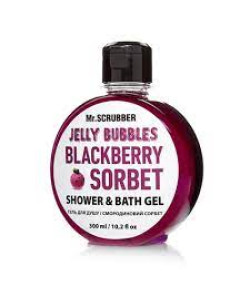 Гель для душу Jelly Bubbles Blackberry Sorbet Mr.SCRUBBER, 300мл.