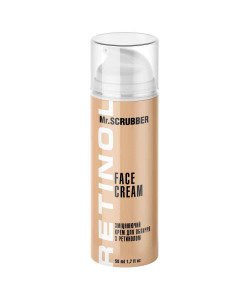 Зміцнювальний крем для обличчя з ретинолом Retinol Face Cream Mr.SCRUBBER, 50 мл.