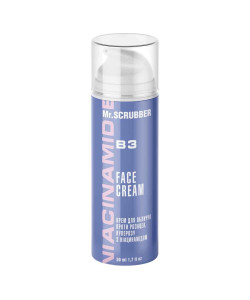 Крем для обличчя проти розацеа і куперозу з ніацинамідом Niacinamide Face Cream Mr.SCRUBBER, 50 мл.