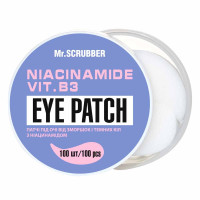 Патчі під очі від зморщок і темних кіл з ніацинамідом Niacinamide Eye Patch Mr.SCRUBBER, 100 шт.