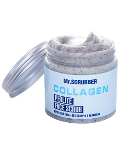 Перлітовий скраб для обличчя з колагеном Collagen Perlite Face Scrub Mr.SCRUBBER, 200г