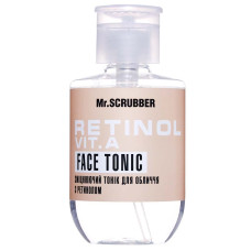 Зміцнювальний тонік для обличчя з ретинолом Retinol Vit.A Face Tonic Mr.SCRUBBER, 250 мл.