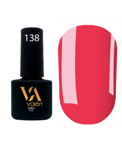Гель-лак VALERI Color №138 яскравий рожевий 6 ml