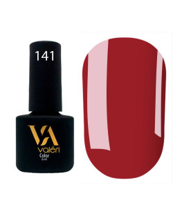 Гель-лак VALERI Color №141 червоний 6 ml