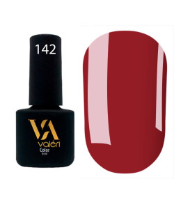Гель-лак VALERI Color №142 бордовий 6 ml