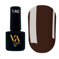 Гель-лак VALERI Color №146 коричневий 6 ml