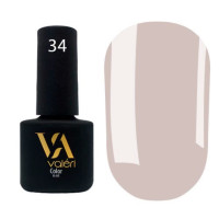 Гель-лак VALERI Color №034 бежевий 6 мл VA34
