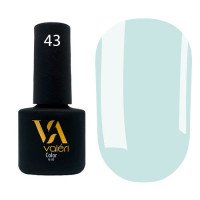 Гель-лак VALERI Color №043 світло-блакитний 6 мл VA43