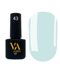 Гель-лак VALERI Color №043 світло-блакитний 6 мл VA43