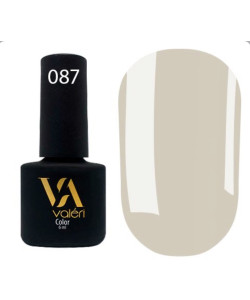 Гель-лак VALERI Color №087 дуже світлий беж 6 ml
