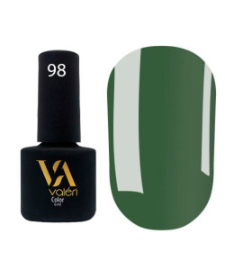 Гель-лак VALERI Color №098 зелений 6 ml