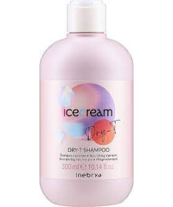 Шампунь для сухого, кучерявого й фарбованого волосся Inebrya Dry-T Shampoo, 300 мл