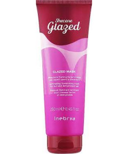 Маска для блиску волосся з ефектом глазурування Inebrya Sheсare Glazed Mask, 250 мл