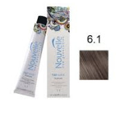 Фарба для волосся Nouvelle Hair Color 6.1 темно-попелястий русявий, 100 мл