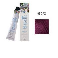 Фарба для волосся Nouvelle Hair Color 6.20 темно-фіолетовий русявий, 100 мл