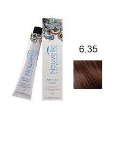 Фарба для волосся Nouvelle Hair Color 6.35 варені каштани в цукрі, 100 мл