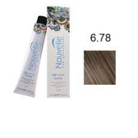 Фарба для волосся Nouvelle Hair Color 6.78 кварц, 100 мл