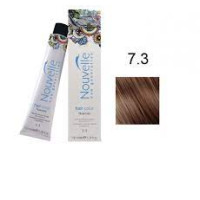Фарба для волосся Nouvelle Hair Color 7.3 середньо-золотистий русявий, 100 мл