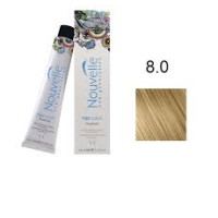 Фарба для волосся Nouvelle Hair Color 8.0 насичений світло-русявий, 100 мл
