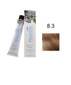 Фарба для волосся Nouvelle Hair Color 8.3 світло-золотистий русявий, 100 мл