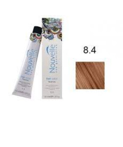 Фарба для волосся Nouvelle Hair Color 8.4 світлий мідно-русявий, 100 мл