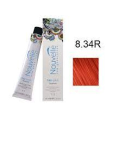 Фарба для волосся Nouvelle Hair Color 8.34r агат, 100 мл
