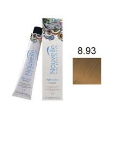 Фарба для волосся Nouvelle Hair Color 8.93 світлий пісочно-золотистий блондин, 100 мл