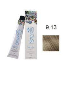 Фарба для волосся Nouvelle Hair Color 9.13 попелястий золотисто-русявий, 100 мл