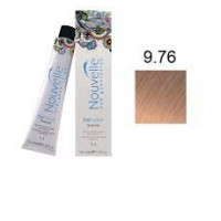 Фарба для волосся Nouvelle Hair Color 9.76 дуже світлий коричнево-червоний блондин, 100 мл