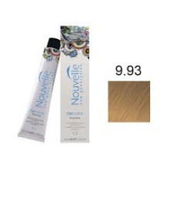 Фарба для волосся Nouvelle Hair Color 9.93 дуже світлий пісочно-золотистий блондин, 100 мл