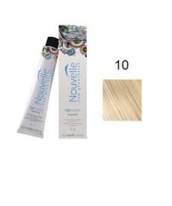 Фарба для волосся Nouvelle Hair Color 10 платиновий блондин, 100 мл