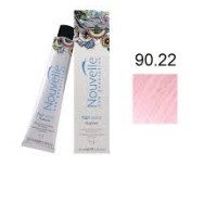 Фарба для волосся Nouvelle Hair Color 90.22 рожевий перламутр, 100 мл