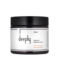 Скраб-мікропілінг для шкіри голови Deeply Scalp Scrub з абрикосовою кісточкою, 300 мл