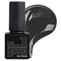 Гель-лак Jerden Proff Gel Polish №02 (чорно-сірий, емаль), 5 мл 